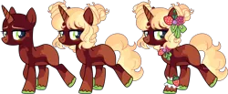 Size: 5256x2159 | Tagged: safe, artist:kurosawakuro, derpibooru import, oc, unofficial characters only, pony, unicorn, base used, female, image, mare, offspring, parent:sweet biscuit, parent:trouble shoes, png, simple background, solo, transparent background