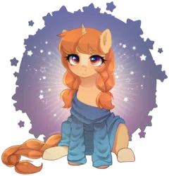 Size: 2096x2181 | Tagged: safe, artist:avrameow, derpibooru import, part of a set, oc, unofficial characters only, pony, unicorn, clothes, commission, image, png, solo, sweater, ych result