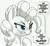 Size: 1200x1101 | Tagged: safe, artist:pabbley, derpibooru import, pinkie pie, earth pony, pony, bust, dialogue, female, grayscale, image, implied anon, implied boop, jpeg, lewd, mare, monochrome, partial color, simple background, solo, speech bubble, sweat, white background