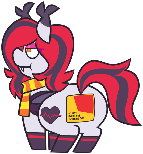 Size: 5274x5697 | Tagged: safe, artist:threetwotwo32232, derpibooru import, oc, oc:arrhythmia, bat pony, pony, bat pony oc, bat wings, female, image, mare, png, solo, wings