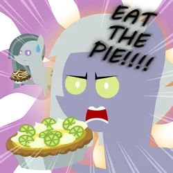 Size: 3413x3413 | Tagged: safe, artist:sketchmcreations, derpibooru import, limestone pie, marble pie, earth pony, pony, angry, female, food, image, inkscape, looking at you, mare, motion blur, open mouth, pi day, pie, png, pointy ponies, siblings, simple background, sisters, sweat, sweatdrop, transparent background, vector, yelling