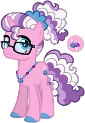 Size: 2693x3918 | Tagged: safe, artist:strawberry-spritz, derpibooru import, oc, oc:quartz quest, unofficial characters only, pony, unicorn, base used, female, glasses, image, magical gay spawn, mare, offspring, parent:pinkie pie, parent:shining armor, parents:shiningpie, png, scrunchy face, simple background, solo, transparent background