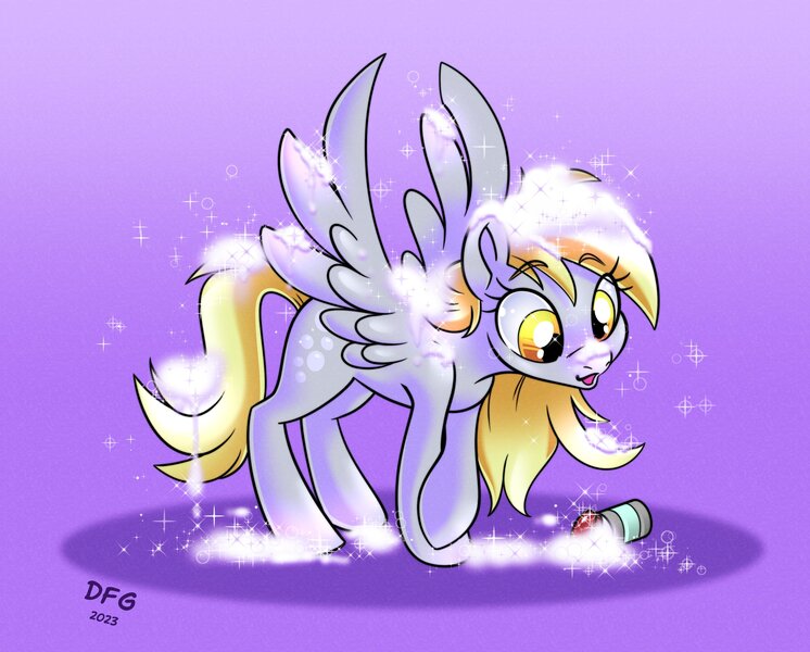 Size: 3129x2518 | Tagged: safe, artist:dragonfoxgirl, derpibooru import, derpy hooves, pegasus, pony, image, jpeg, solo