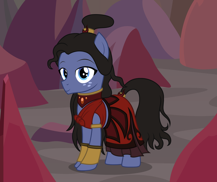 Size: 2496x2100 | Tagged: safe, artist:badumsquish, derpibooru import, star tracker, earth pony, pony, alternate hair color, alternate hairstyle, armband, avatar the last airbender, bangles, bracelet, clothes, cosplay, costume, crossdressing, crossplay, derpibooru exclusive, dress, eyelashes, fire, fire nation, freckles, image, jewel, jewelry, katara, looking at you, makeup, male, necklace, png, show accurate, smiling, socks, solo, stallion, starcrossed, tail, tail wrap, topknot