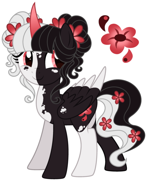 Size: 2178x2671 | Tagged: safe, artist:strawberry-spritz, derpibooru import, oc, alicorn, pony, base used, female, image, mare, offspring, parent:fluttershy, parent:king sombra, parents:sombrashy, png, simple background, solo, transparent background