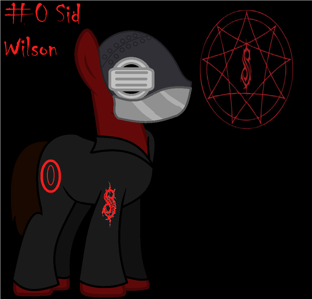 Size: 1024x982 | Tagged: safe, artist:harmonicdreemur1308, derpibooru import, ponified, earth pony, pony, black background, clothes, image, male, mask, png, simple background, slipknot, stallion