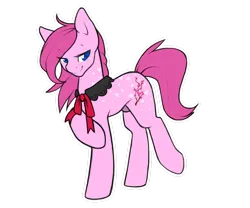 Size: 1200x1000 | Tagged: safe, artist:sinclair2013, derpibooru import, oc, oc:cherry blossom, unofficial characters only, earth pony, pony, ascot, image, looking at you, male, nudity, png, sheath, simple background, solo, stallion, transparent background