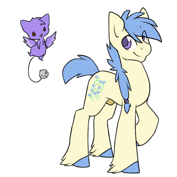 Size: 1000x1000 | Tagged: safe, artist:sinclair2013, derpibooru import, oc, oc:forget me not, unofficial characters only, earth pony, fairy, pony, duo, image, male, nudity, png, sheath, simple background, stallion, transparent background