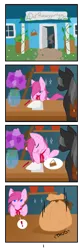 Size: 640x1920 | Tagged: safe, artist:sinclair2013, derpibooru import, oc, oc:cherry blossom, unofficial characters only, pony, bag, comic, duo, female, image, male, mare, money bag, png, stallion