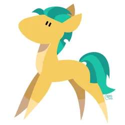 Size: 1000x1000 | Tagged: safe, artist:caprania, derpibooru import, hitch trailblazer, earth pony, pony, beady eyes, g5, image, png, pointy legs, simple background, solo, vector, white background
