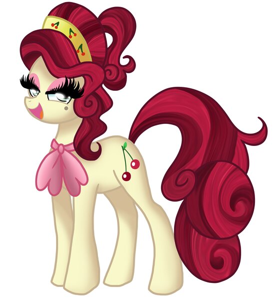 Size: 3810x4096 | Tagged: safe, artist:shadowiesart, derpibooru import, cherry jubilee, earth pony, pony, female, image, jpeg, solo