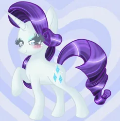 Size: 630x638 | Tagged: safe, artist:shadowiesart, derpibooru import, rarity, pony, unicorn, blushing, female, image, png, solo