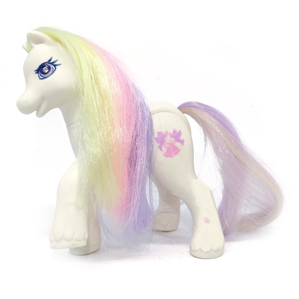 Size: 1000x1000 | Tagged: safe, derpibooru import, dainty dove (g2), earth pony, pony, female, g2, image, irl, mare, photo, png, solo, toy, unshorn fetlocks