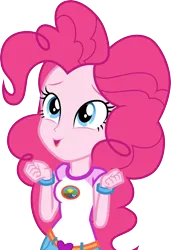 Size: 3000x4388 | Tagged: safe, artist:cloudyglow, derpibooru import, pinkie pie, equestria girls, legend of everfree, image, png, solo, vector