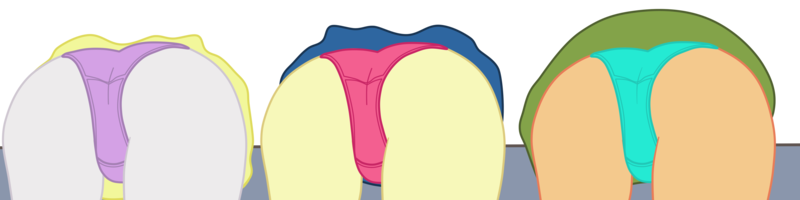 Size: 3072x768 | Tagged: suggestive, alternate version, artist:gmaplay, derpibooru import, apple bloom, scootaloo, sweetie belle, equestria girls, alternate character, ass, barefoot, bloom butt, booty mark crusaders, butt, clothes, cutie mark crusaders, dimples of venus, face down ass up, feet, female, females only, high res, image, older, older apple bloom, older cmc, older scootaloo, older sweetie belle, png, scootabutt, simple background, sweetie butt, transparent background, trio, trio female, unconscious, underwear
