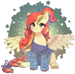 Size: 2193x2164 | Tagged: safe, artist:avrameow, derpibooru import, part of a set, oc, unofficial characters only, pegasus, pony, clothes, commission, image, oversized clothes, pegasus oc, png, simple background, solo, sweater, transparent background, wings, ych result