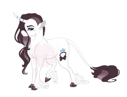 Size: 3412x2600 | Tagged: safe, artist:gigason, derpibooru import, oc, oc:black tie, pony, unicorn, female, image, mare, offspring, parent:prince blueblood, parent:rarity, parents:rariblood, png, simple background, solo, transparent background, unshorn fetlocks