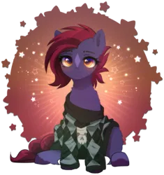Size: 1988x2112 | Tagged: safe, artist:avrameow, derpibooru import, part of a set, oc, unofficial characters only, earth pony, pony, clothes, commission, earth pony oc, image, oversized clothes, png, simple background, solo, sweater, transparent background, ych result