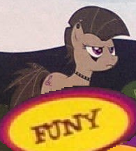Size: 195x217 | Tagged: safe, artist:up1ter, derpibooru import, octavia melody, earth pony, pony, bootleg, ear piercing, engrish, female, fun lovely pony, image, mare, meme, misspelling, mohawk, piercing, png, punk, rocktavia, solo, wow! glimmer