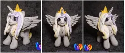 Size: 2560x1100 | Tagged: safe, artist:1stastrastudio, derpibooru import, oc, oc:princess radiance, alicorn, pony, crown, female, image, irl, jewelry, jpeg, mare, photo, plushie, regalia, solo