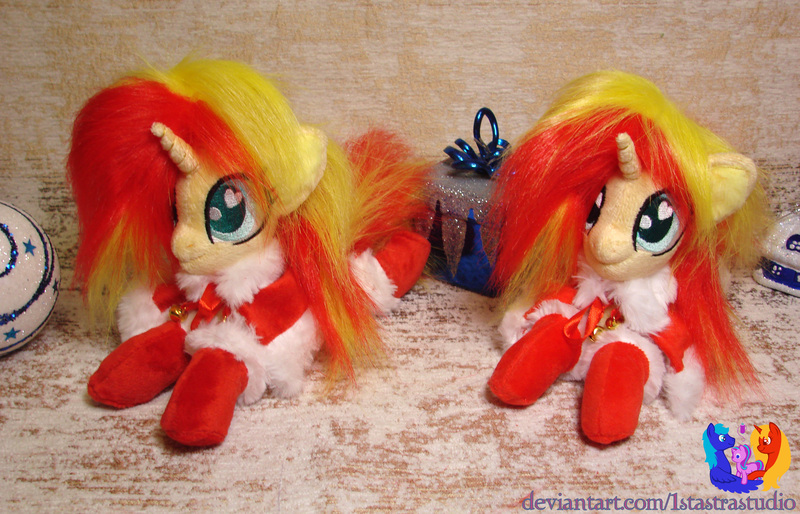 Size: 3072x1973 | Tagged: safe, artist:1stastrastudio, derpibooru import, sunset shimmer, pony, image, irl, jpeg, photo, plushie, self paradox, self ponidox, solo