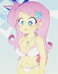 Size: 503x640 | Tagged: suggestive, artist:luckreza8, derpibooru import, edit, edited screencap, editor:ah96, machine learning generated, screencap, fluttershy, human, equestria girls, equestria girls series, rollercoaster of friendship, :d, anime, clothes, image, imgcreator, open mouth, open smile, png, smiling, underwear, white underwear