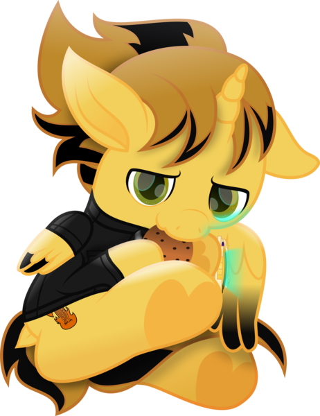 Size: 3919x5095 | Tagged: safe, artist:lincolnbrewsterfan, derpibooru import, oc, oc:killer epic, ponified, unofficial characters only, alicorn, pony, fallout equestria, .svg available, :3, absurd resolution, alicorn oc, big eyes, chocolate chip cookies, clothes, colored wings, cookie, curled up, cute, cute face, cute smile, dock, fallout equestria oc, floppy ears, folded wings, food, glow, gradient wings, highlights, hoof heart, hooves up, horn, image, inkscape, jacket, killer epicute, leather, leather jacket, lincoln brewster, looking at you, male, movie accurate, musician, no base, ocbetes, one ear down, one wing out, pipbuck, png, ponified music artist, shading, smiling, smiling at you, snout, solo, stallion, tail, two toned mane, two toned wings, underhoof, vector, wings