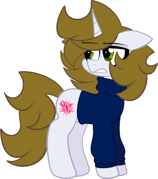 Size: 802x911 | Tagged: safe, artist:saveraedae, derpibooru import, oc, oc:benjamane hoofington, ponified, unofficial characters only, pony, unicorn, crossover, image, male, png, solo, the mark side