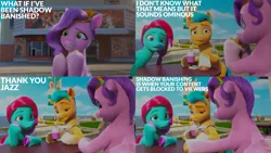 Size: 2000x1125 | Tagged: safe, derpibooru import, edit, edited screencap, editor:quoterific, screencap, hitch trailblazer, pipp petals, my little pony: make your mark, my little pony: make your mark chapter 2, ali-conned, g5, image, jazz has no ears, jazz hooves, no ears, png