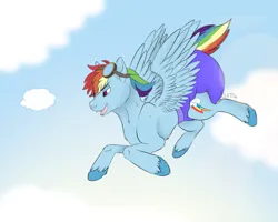 Size: 2500x2000 | Tagged: safe, artist:galaxylatte, derpibooru import, rainbow dash, pegasus, pony, adult, adult diaper, adult foal, clothes, diaper, diaper fetish, diapered, fetish, flying, hooves, image, non-baby in diaper, png, poofy diaper, simple background, simple shading, solo, spread wings, underwear, wings