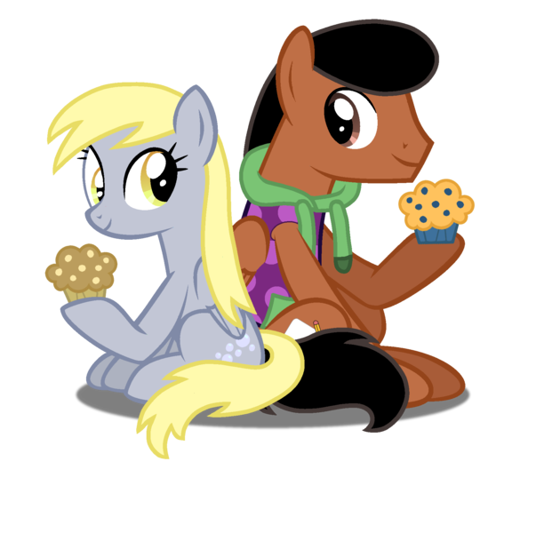 Size: 1824x1788 | Tagged: safe, artist:tmntmlp4ever2000, derpibooru import, derpy hooves, oc, pony, base used, food, image, muffin, png, simple background, transparent background