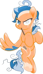 Size: 3717x6368 | Tagged: safe, artist:lincolnbrewsterfan, derpibooru import, oc, oc:planned downtime, ponified, unofficial characters only, pegasus, pony, derpibooru, rainbow roadtrip, .svg available, angry, bald face, blaze (coat marking), blind eye, blue eye, blue mane, blue tail, burn, burned, coat markings, colored wings, damaged, derpibooru exclusive, derpibooru ponified, destroyed, eye scar, facial markings, facial scar, female, flying, highlights, hoof heart, image, inkscape, leg scar, looking at you, mare, messy hair, messy mane, messy tail, meta, movie accurate, mutation, mutilation, pegasus oc, planned downtime, png, ruined, ruler, scar, scarred, scratches, serious, serious face, shading, simple background, socks (coat marking), solo, tail, transparent background, two toned mane, two toned wings, underhoof, vector, wings