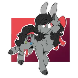 Size: 2000x2000 | Tagged: safe, artist:caprania, derpibooru import, oc, oc:endless flame, earth pony, pony, bow, female, hair bow, image, mare, png, solo