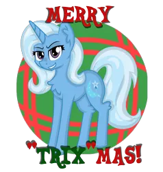 Size: 2602x2731 | Tagged: safe, artist:partylikeanartist, derpibooru import, trixie, christmas, holiday, image, png