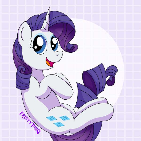 Size: 1000x1000 | Tagged: safe, artist:fruiitypieq, derpibooru import, rarity, pony, unicorn, female, image, png, solo