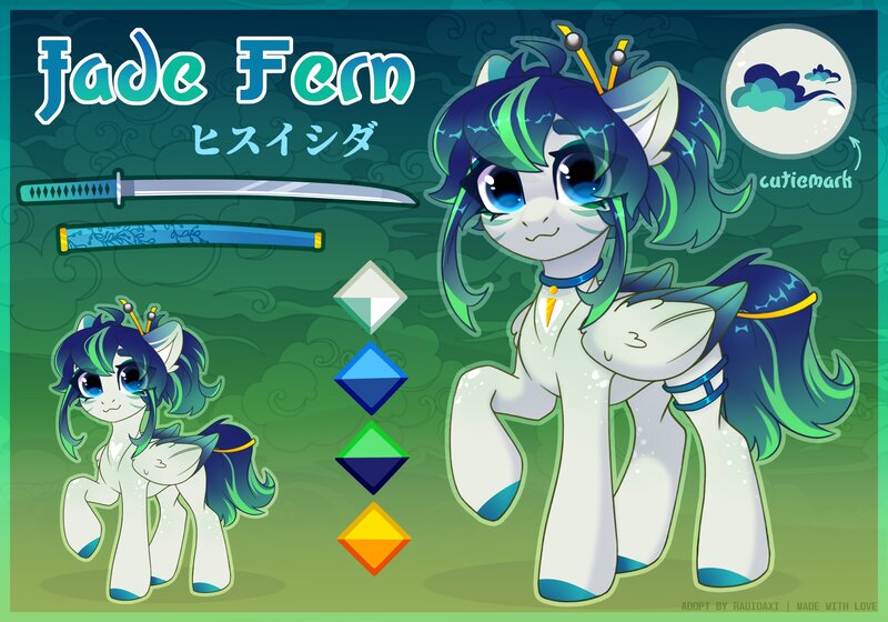 Size: 3500x2452 | Tagged: safe, artist:radioaxi, derpibooru import, oc, unofficial characters only, pegasus, pony, adoptable, image, jpeg, reference sheet, solo