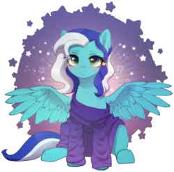 Size: 2135x2112 | Tagged: safe, alternate version, artist:avrameow, derpibooru import, part of a set, oc, unofficial characters only, pegasus, pony, alternate character, clothes, commission, image, oversized clothes, pegasus oc, png, simple background, solo, spread wings, sweater, transparent background, wings, ych result