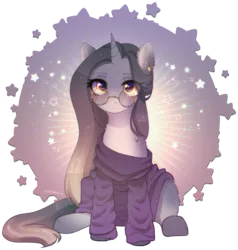 Size: 2019x2125 | Tagged: safe, alternate version, artist:avrameow, derpibooru import, part of a set, oc, unofficial characters only, pony, unicorn, alternate character, clothes, commission, horn, image, oversized clothes, png, simple background, solo, sweater, transparent background, unicorn oc, ych result