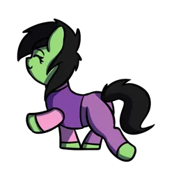 Size: 796x777 | Tagged: safe, artist:cutelewds, derpibooru import, oc, oc:anonfilly, unofficial characters only, earth pony, pony, butt, eyes closed, female, filly, image, plot, png, simple background, smiling, solo, transparent background