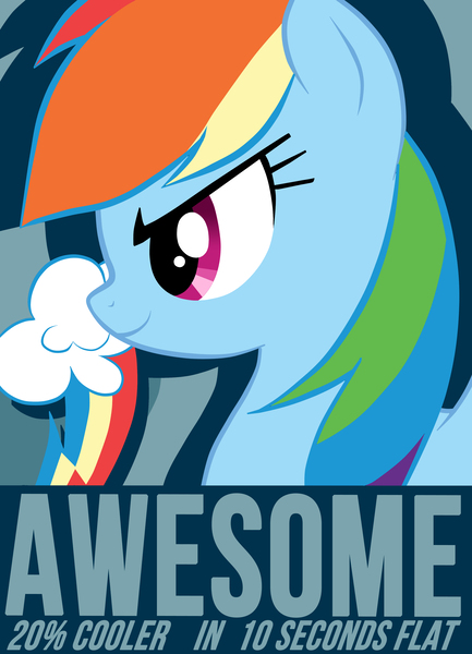 Size: 3288x4554 | Tagged: safe, artist:chingilin, derpibooru import, rainbow dash, 10 seconds flat, 20% cooler, awesome, caption, cutie mark, image, jpeg, text