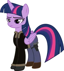 Size: 4127x4544 | Tagged: safe, artist:edy_january, artist:starryshineviolet, derpibooru import, edit, vector edit, twilight sparkle, twilight sparkle (alicorn), alicorn, pony, base used, boots, clothes, cosplay, costume, crossover, five sevent, fn 57, free to use, gloves, gun, handgun, image, jacket, leon s. kennedy, long pants, outfit, parody, pistol, png, resident evil, resident evil 4, resident evil 4 remake, shoes, simple background, transparent background, vector, vector used, weapon