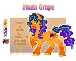 Size: 2388x1922 | Tagged: safe, derpibooru import, oc, unofficial characters only, earth pony, pony, adoptable, auction, curly hair, curly mane, cute, cutie mark, image, orange coat, png, reference sheet, simple background, solo