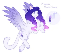 Size: 1024x857 | Tagged: safe, artist:purplegrim40, derpibooru import, oc, unofficial characters only, sphinx, chest fluff, ethereal mane, female, image, jpeg, parent:princess luna, parents:canon x oc, simple background, solo, sphinx oc, starry mane, story included, white background