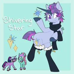 Size: 2000x2000 | Tagged: safe, artist:orionofthestars, derpibooru import, oc, oc:shivering star, earth pony, pony, female, g3, g3 to g4, g4, generation leap, image, jpeg, lesbian, magical lesbian spawn, offspring, parent:minty, parent:twilight sparkle, roller skates, shipping, skates, trio