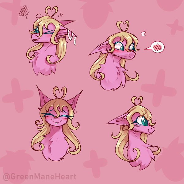 Size: 3500x3500 | Tagged: safe, artist:greenmaneheart, derpibooru import, oc, pony, bust, female, image, mare, png, portrait, solo