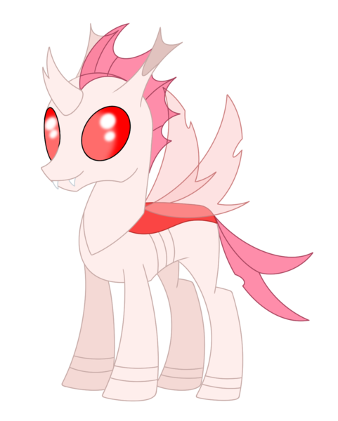 Size: 1280x1597 | Tagged: safe, artist:dyonys, derpibooru import, oc, oc:blanche, unofficial characters only, changeling, pony, albino changeling, changeling oc, fangs, female, image, mare, png, simple background, solo, transparent background