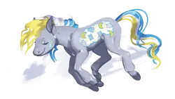 Size: 1152x648 | Tagged: safe, artist:futuredustfuturerust, derpibooru import, pillow talk (g1), earth pony, pony, g1, image, png, simple background, solo, transparent background