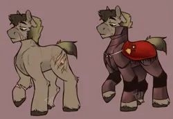 Size: 1101x751 | Tagged: safe, artist:tyotheartist1, derpibooru import, oc, oc:royal ranks, alternate universe, armor, armored pony, corrupted, guard, image, png, sombra guard