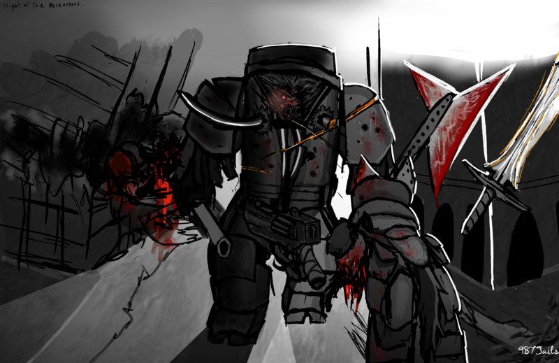 Size: 4480x2908 | Tagged: semi-grimdark, derpibooru import, oc, oc:crossover, minotaur, armor, axe, image, png, sword, weapon