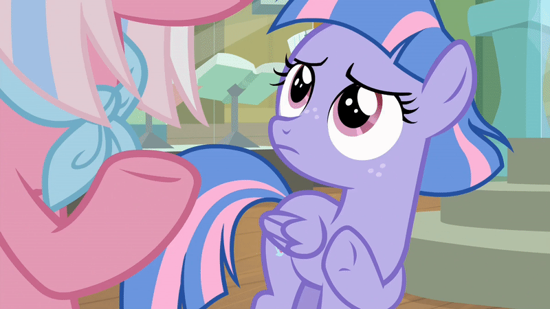Size: 800x450 | Tagged: safe, derpibooru import, screencap, clear sky, wind sprint, pegasus, pony, unicorn, angry, animated, female, filly, foal, freckles, frustrated, gif, glare, image, mare, solo focus, stomping, talking, unamused, wind sprint is not amused